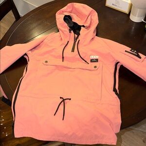 DOPE Snow Pink Hooded Ski Jacket